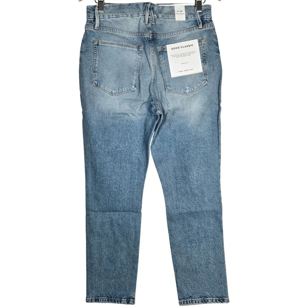 Good American Women's Good Classic Stretch Jeans 6 NWT‎